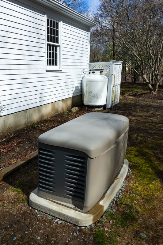Propane Generator Installation